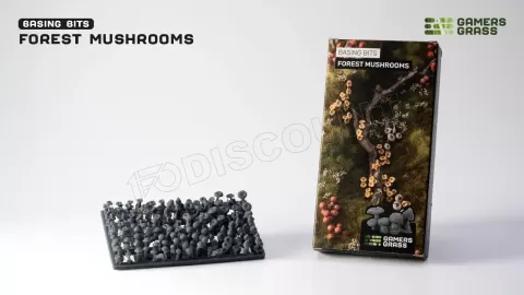 Photo de Gamers Grass - Basing Bits : Forest Mushrooms