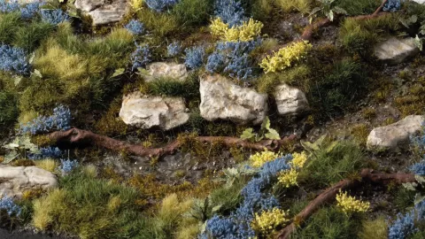 Photo de Gamers Grass - Bluebeard Flowers