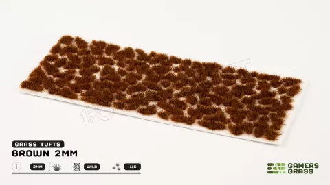 Photo de Gamers Grass - Brown 2mm
