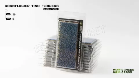 Photo de Gamers Grass - Cornflower Tiny Flowers