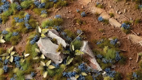 Photo de Gamers Grass - Cornflower Tiny Flowers