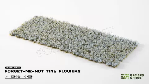 Photo de Gamers Grass - Forget-me-not Tiny Flowers