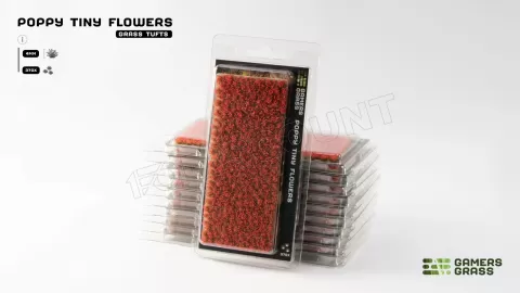 Photo de Gamers Grass - Poppy Tiny Flowers