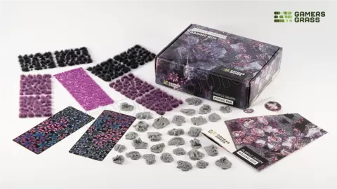 Photo de Gamers Grass - Purple Swarm Basing Box