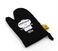 Photo de Gant 750g Keep Calm (Noir/Blanc)