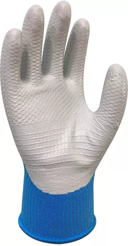 Photo de Gants de travail Wonder Grip WG-522W en nitrile (Taille L/9)