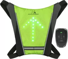 Photo de Gilet signalétique avec LED directionnelles Maclean MCE420