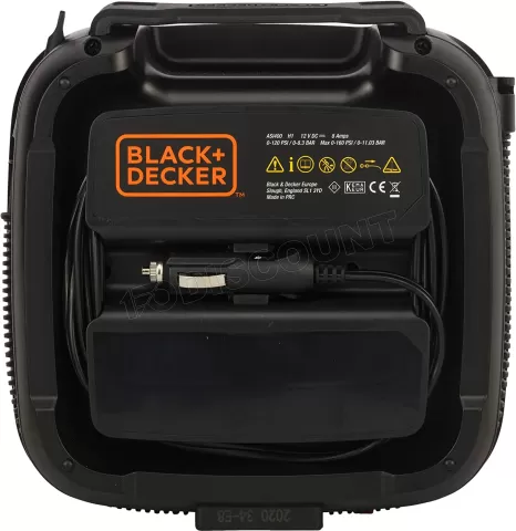 Photo de Gonfleur-Compresseur Black&Decker ASI400 160L/min