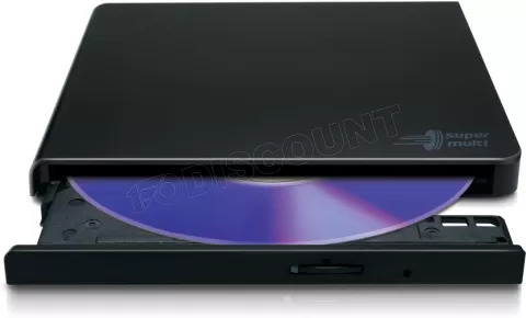 Photo de Graveur DVD externe slim Hitachi/LG GP57 (Noir)