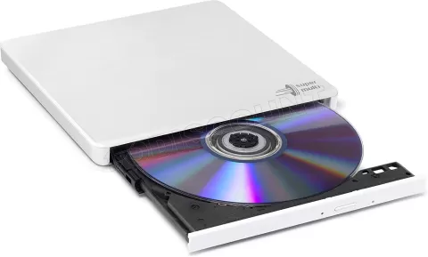 Photo de Graveur DVD externe slim Hitachi/LG GP60 (Blanc)