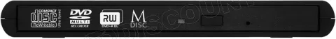 Photo de Graveur DVD externe Verbatim Slimline (Noir)