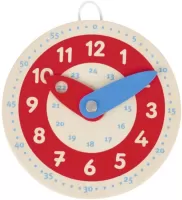 Photo de Jeux d'Apprentissage Goki Horloge Apprendre à lire l'heure en bois