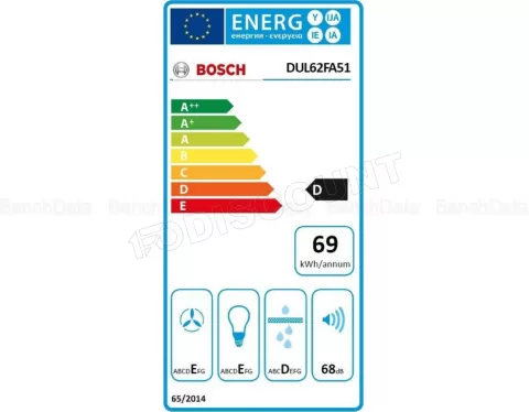 Photo de Hotte sous plan Bosch Serie 2 DUL62FA51 (Gris)