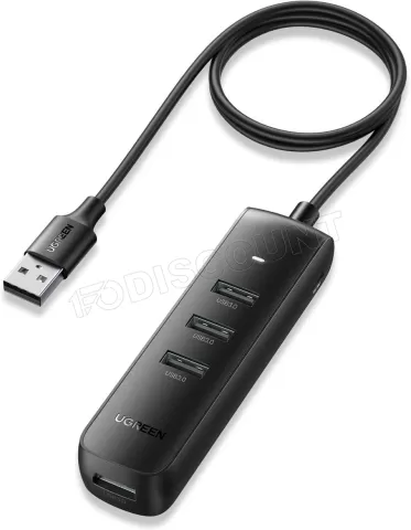 Photo de Hub USB 3.0 uGreen - 4 ports (Noir)