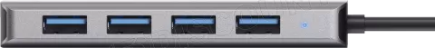 Photo de Hub USB 3.2 Trust Halyx - 4 ports (Gris)