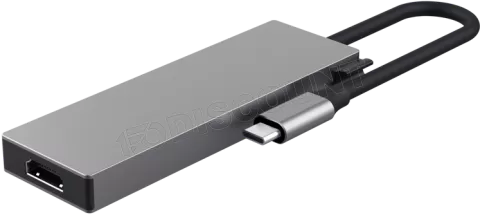 Photo de Hub USB-C 3.2 Trust Dalyx - 5 ports (Gris)
