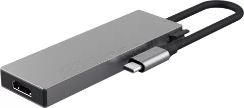 Photo de Hub USB-C 3.2 Trust Dalyx - 5 ports (Gris)