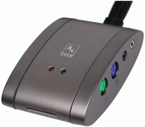 Photo de Hub USB Gembird A4-MS-9 - 7 ports (Gris)