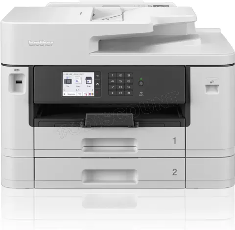 Photo de Imprimante A3 Multifonction 4en1 Brother Gamme Business Smart MFC-J5740DW (Blanc)