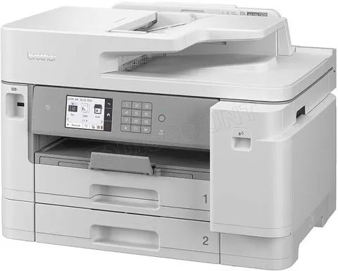 Photo de Imprimante A3 Multifonction 4en1 Brother Gamme Business Smart X MFC-J5955DW (Blanc)