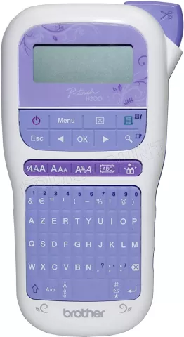 Photo de Imprimante Étiquette Brother P-Touch H200 (Blanc/Violet)