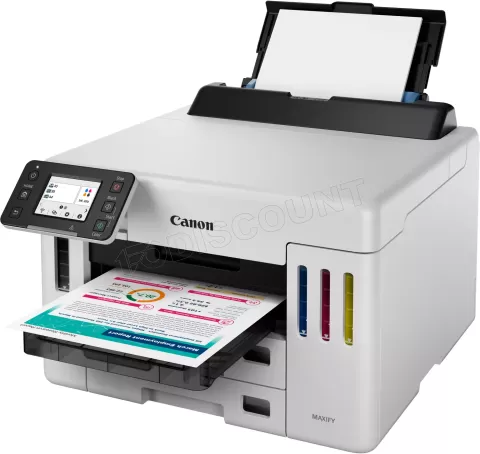 Photo de Imprimante Monofonction Canon Maxify MegaTank GX5550 (Blanc)