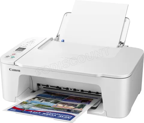 Photo de Imprimante Multifonction 3en1 Canon Pixma TS3751i (Blanc)