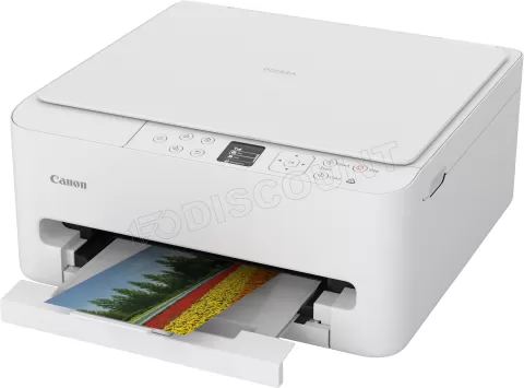 Photo de Imprimante Multifonction 3en1 Canon Pixma TS6550i (Blanc)