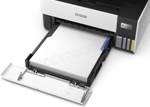 Photo de Imprimante Multifonction 3en1 Epson EcoTank ET-5150 (Blanc)