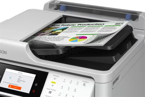 Photo de Imprimante multifonction 4en1 Epson WorkForce Pro EM-C800RDWF (Blanc)