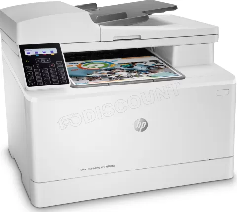 Photo de Imprimante Multifonction 4en1 HP Color LaserJet Pro M183fw (Blanc)