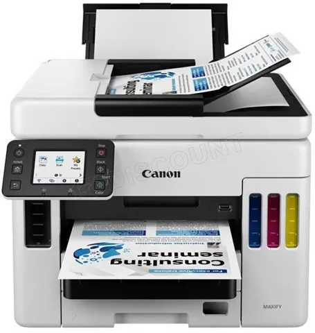 Photo de Imprimante Multifonction Canon Maxify GX7050 (Blanc)