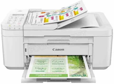 Photo de Imprimante Multifonction Canon Pixma TR4651 (Blanc)