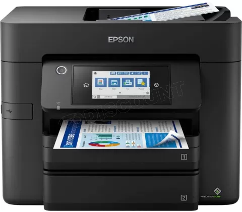 Photo de Imprimante Multifonction Epson WorkForce Pro WF-4830DTWF (Noir)