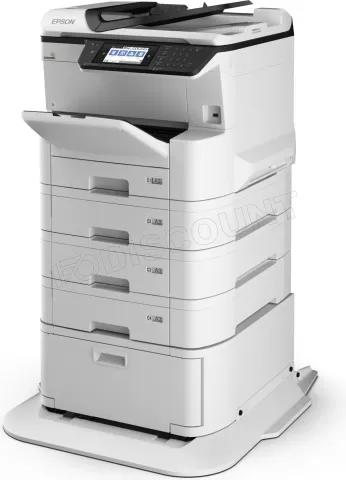 Photo de Imprimante Multifonction Epson WorkForce Pro WF-C8690D3TW (Blanc)