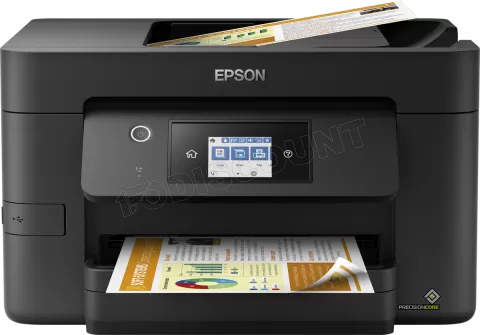 Photo de Imprimante Multifonction Epson WorkForce WF-3820DWF Wifi Recto-Verso (Noir)