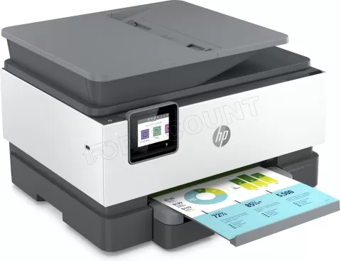 Photo de Imprimante Multifonction HP OfficeJet Pro 9015e (Blanc)