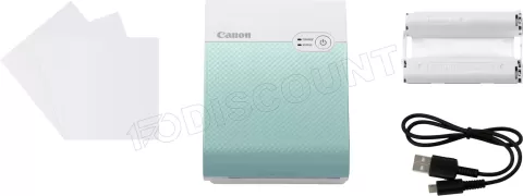 Photo de Imprimante Photo portable Canon Selphy Square QX10 (Vert)