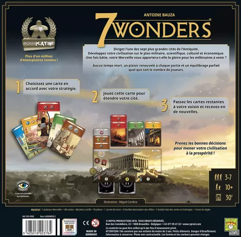 Photo de Jeu - 7 Wonders Nouvelle édition