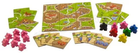 Photo de Jeu - Carcassonne : Auberges et Cathédrales (Extension)