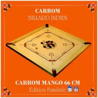 Photo de Jeu Carrom Mango 66x66 cm