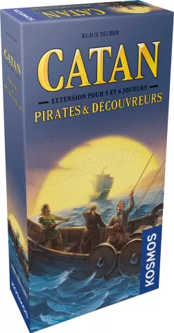 Photo de Jeu - Catan : Pirates et Découvreurs 5/6 joueurs (Extension)