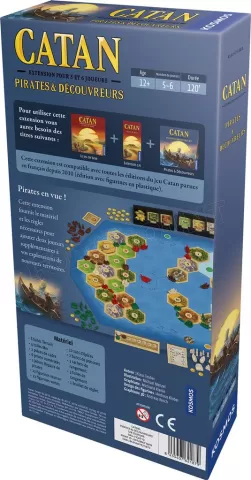 Photo de Jeu - Catan : Pirates et Découvreurs 5/6 joueurs (Extension)