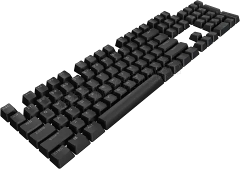 Photo de Jeu de 105 touches pour clavier Corsair PBT Double-Shot Pro (Noir) AZERTY