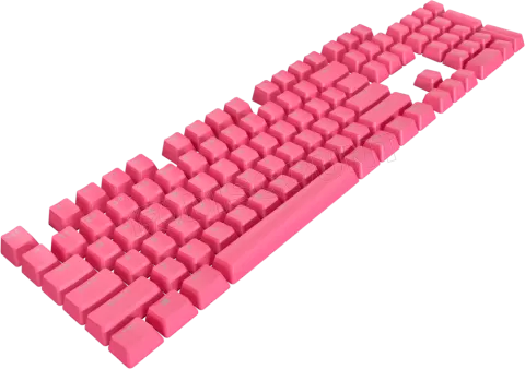 Photo de Jeu de 105 touches pour clavier Corsair PBT Double-Shot Pro (Rose) AZERTY