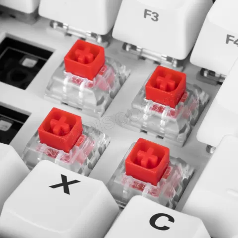 Photo de Jeu de 35 Switchs pour clavier mécanique Sharkoon Kailh Box Red