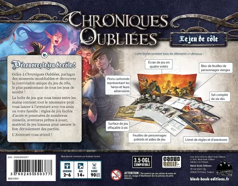 Photo de Jeu de Role : Chroniques Oubliées - Fantasy : Boite Initiation au jeu d'aventures