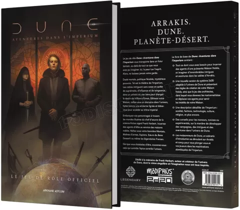 Photo de Jeu de Rôle : Dune - Livre Aventures dans L'Imperium