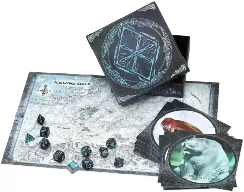 Photo de Jeu de Rôle : Dungeons & Dragons 5 - Set de Dés Icewind Dale Frostmaiden