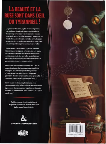 Photo de Jeu de Rôle - Livre Dungeons & Dragons 5 : Le Guide Complet de Xanathar